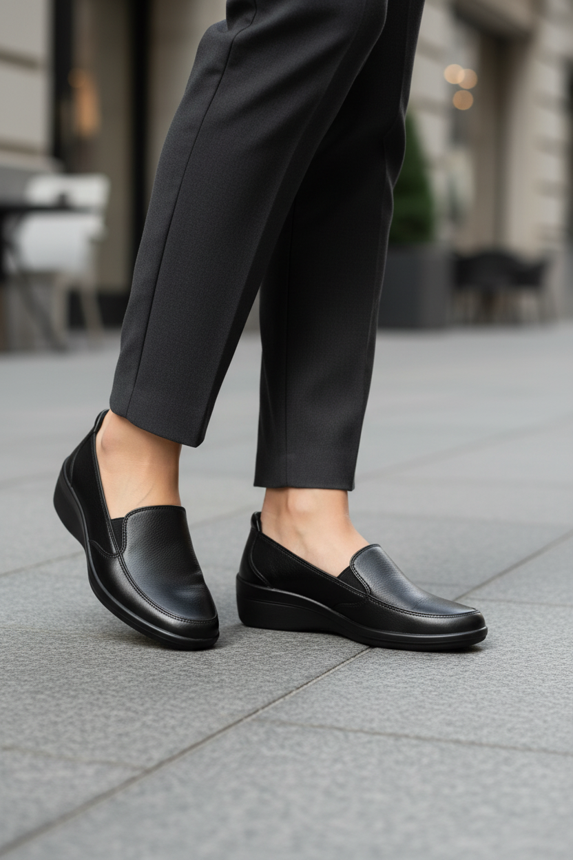 Mocasín Flexi Confort De Piel Para Mujer 09172 - Tres Reyes Zapaterías - México
