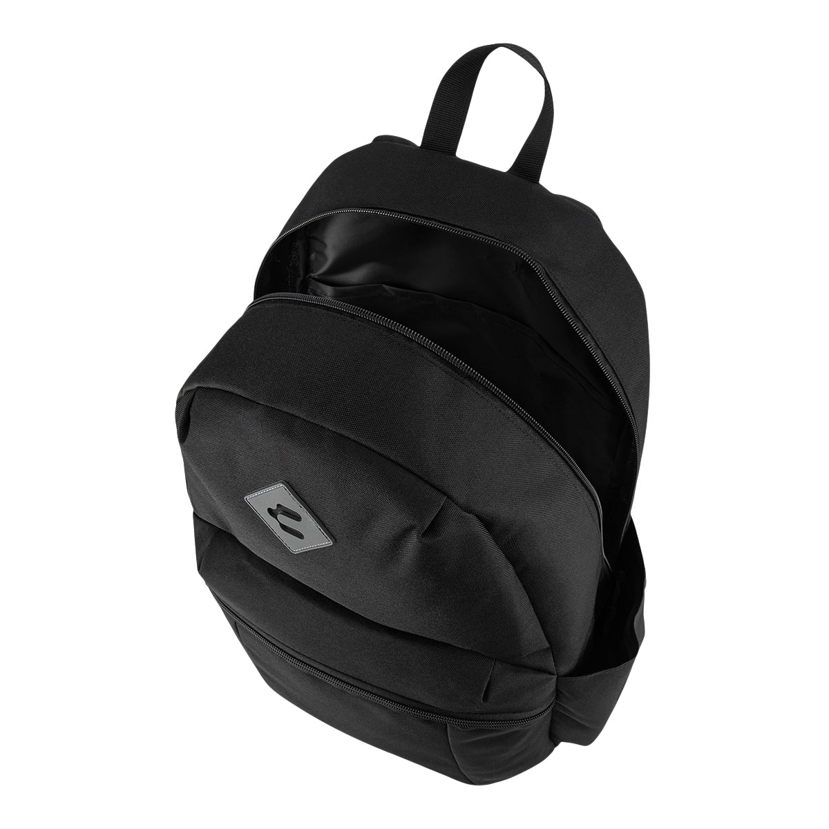 Mochila Charly Classic Negra Minimalista Unisex 09135