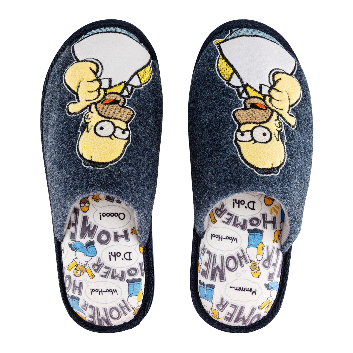 Pantuflas Homero Simpson Para Hombre Arra 09190