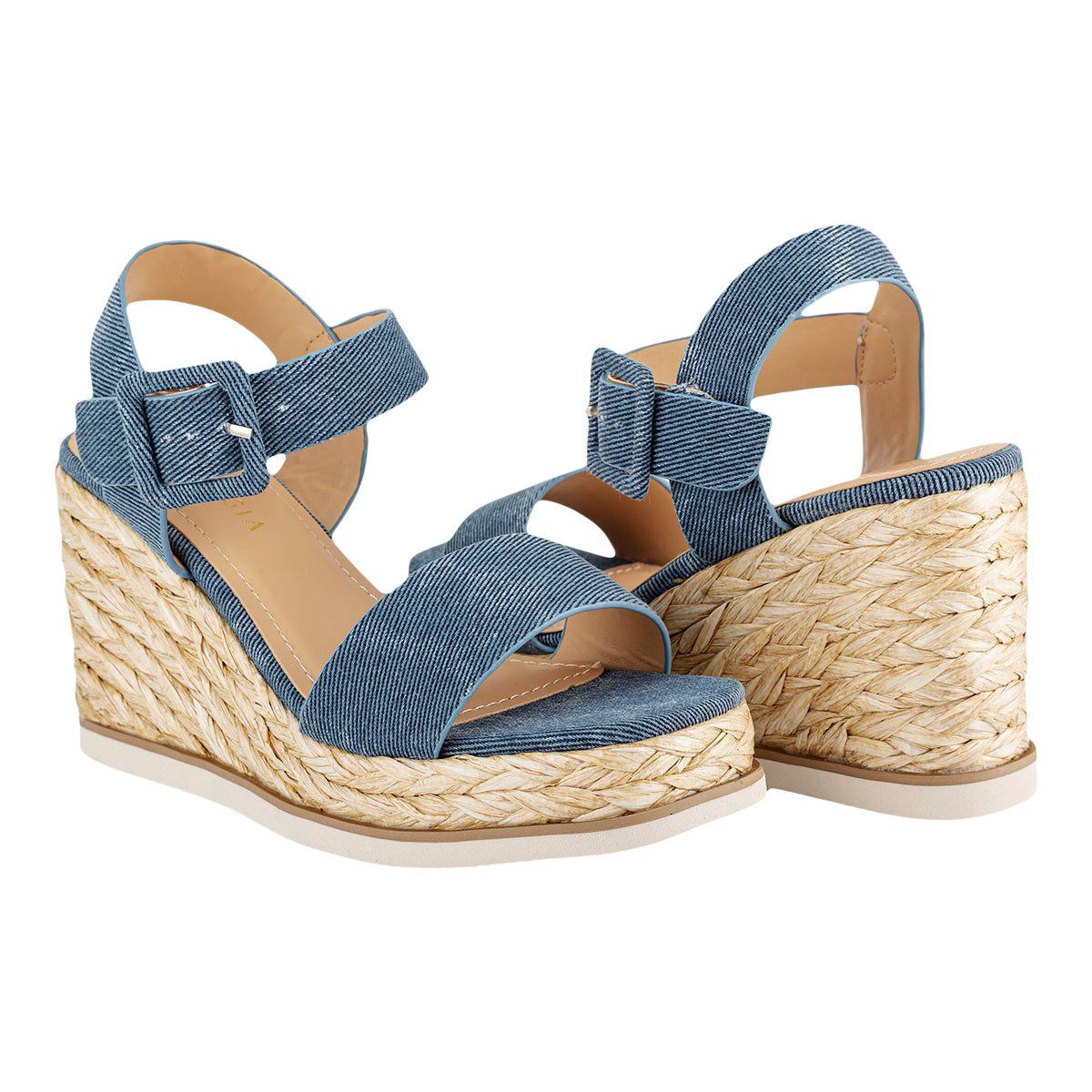 Sandalia Casual Cuña Para Mujer Perugia 07058 Perugia Sandalias Perugia Calzado con Estilo en México