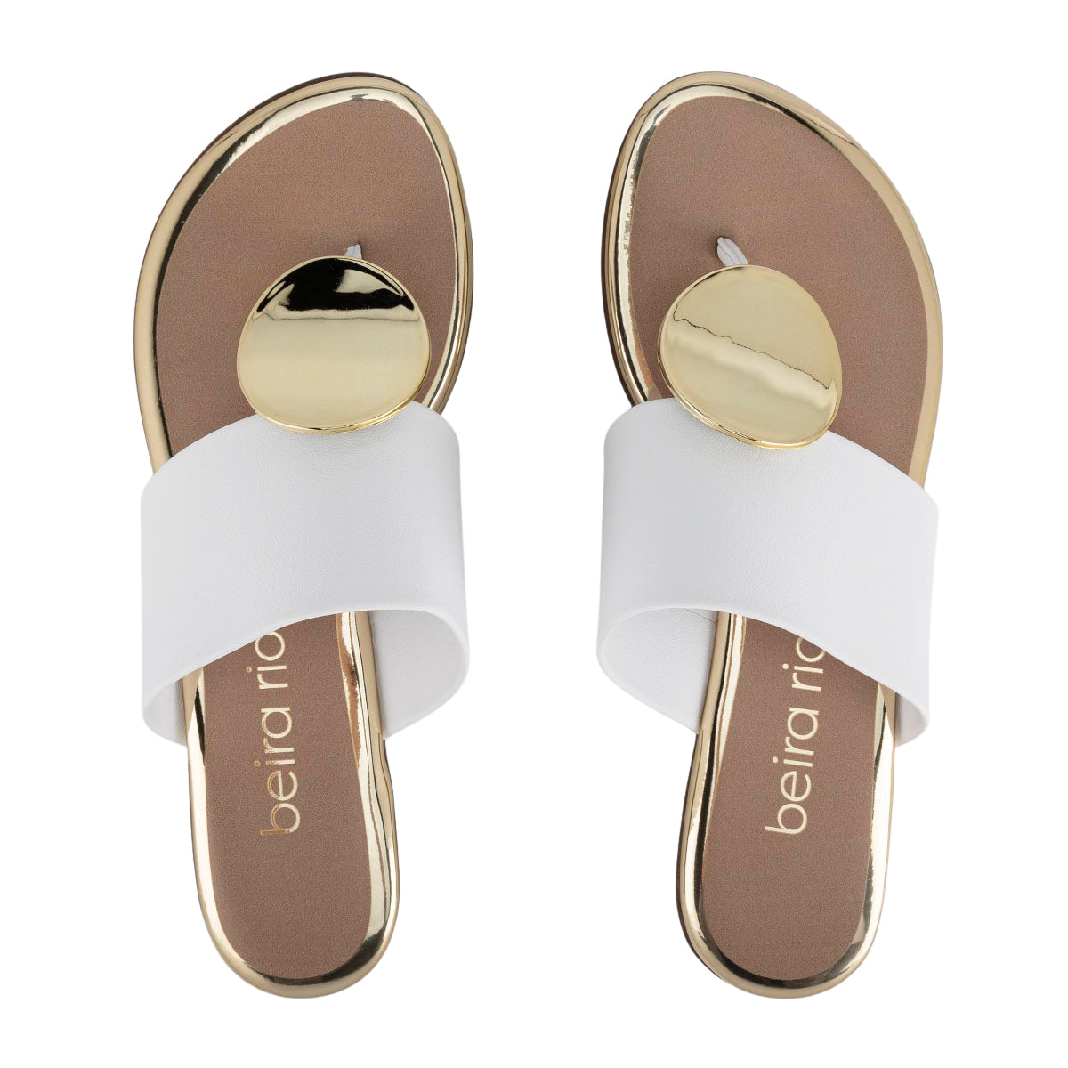 Sandalia Casual Piso Para Mujer Beira Rio 06465/66 Beira Rio Sandalias Beira Rio Calzado con Estilo en México