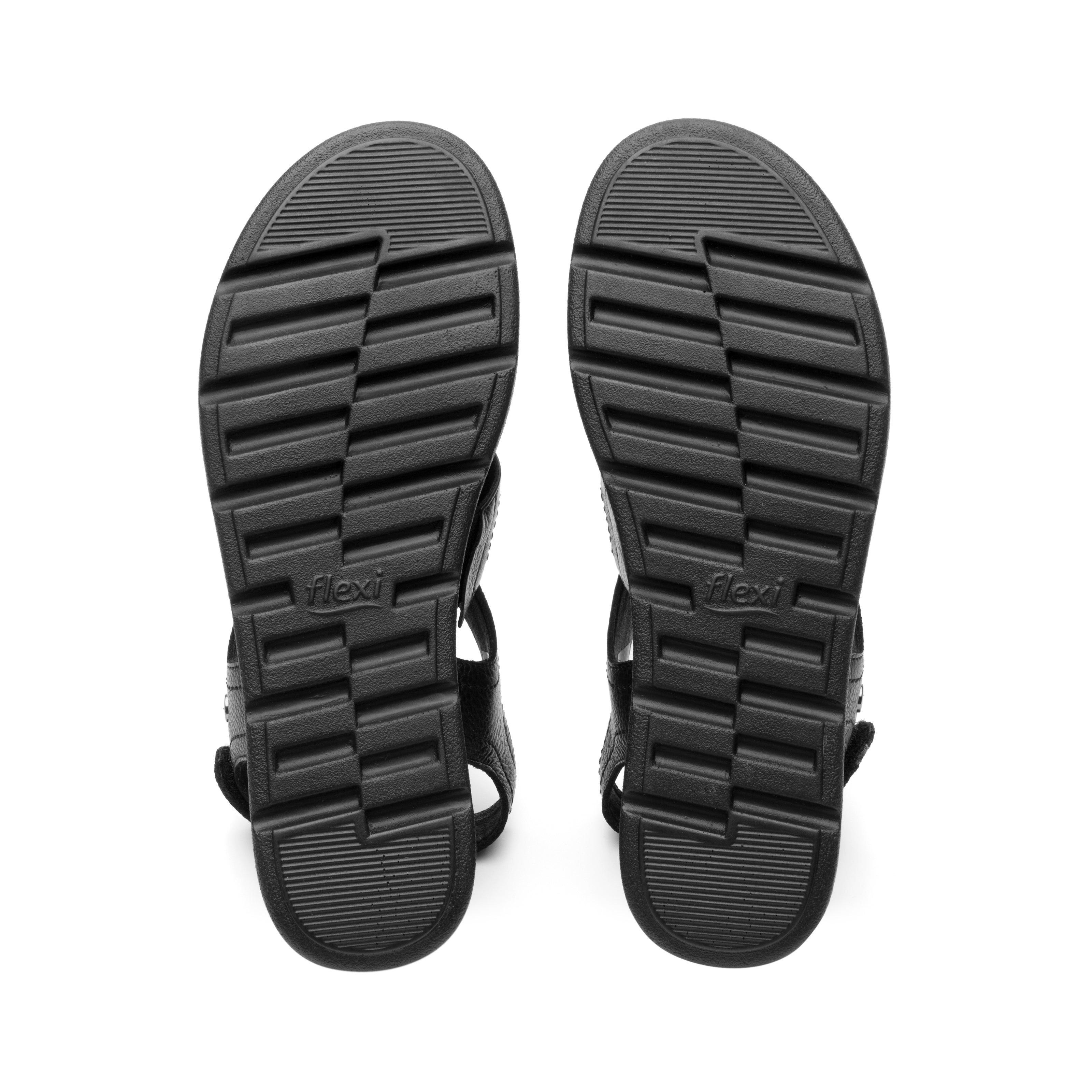 Sandalia Casual Piso Tiras Para Mujer Flexi 08597