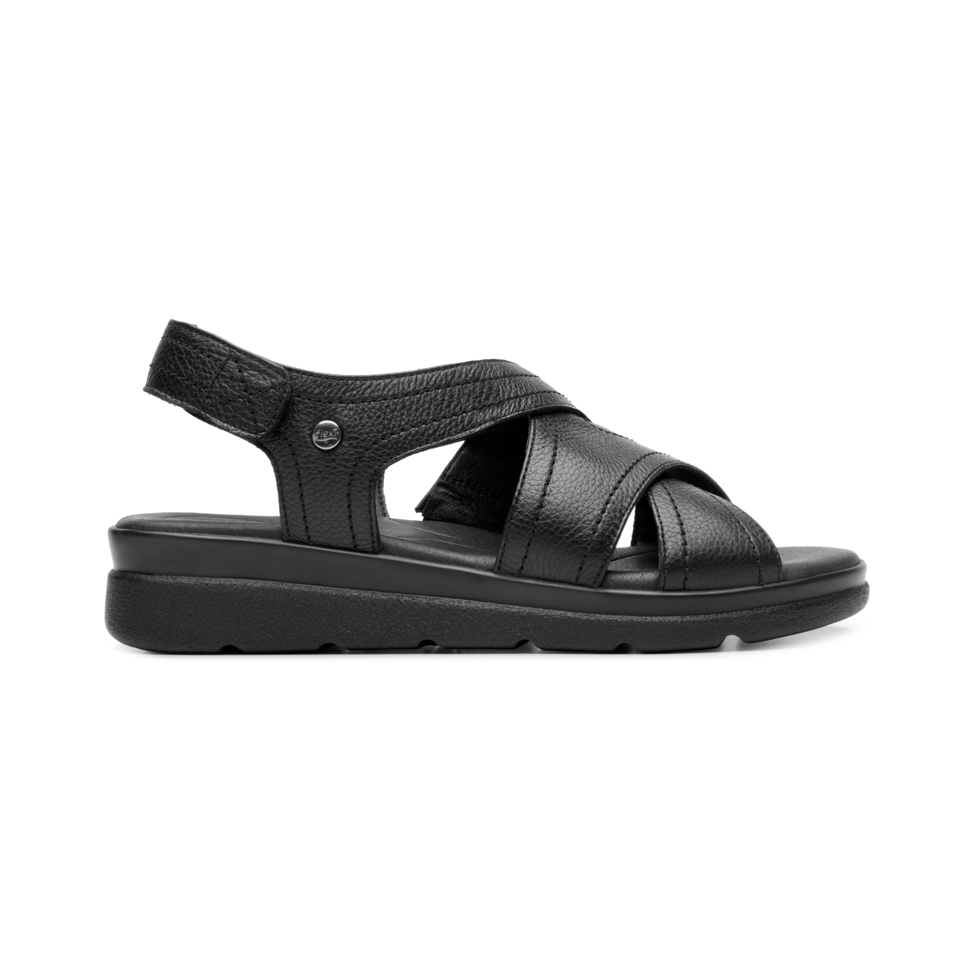 Sandalia Casual Piso Tiras Para Mujer Flexi 08597