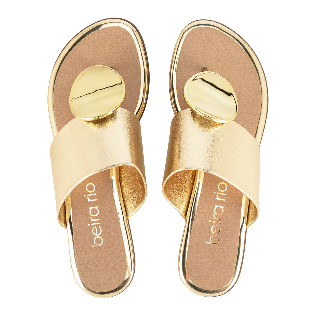 Sandalia Casual Plana Para Mujer Beira Rio 08120