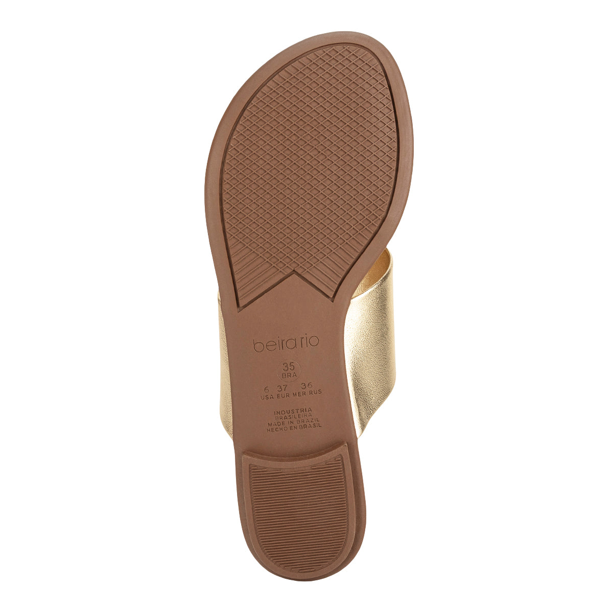 Sandalia Casual Plana Para Mujer Beira Rio 08120