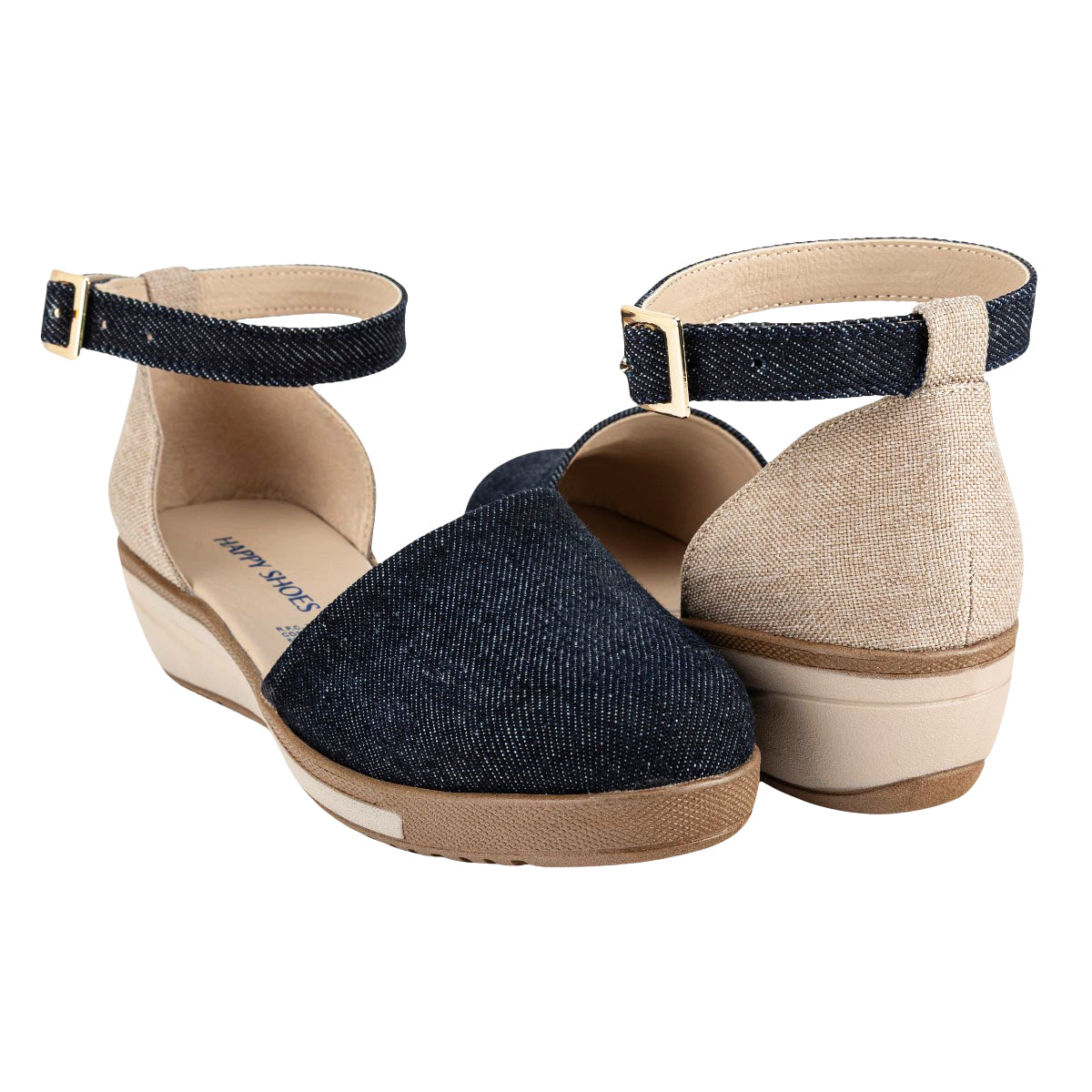 Sandalia Cerrada Para Mujer Happy Shoes 08853