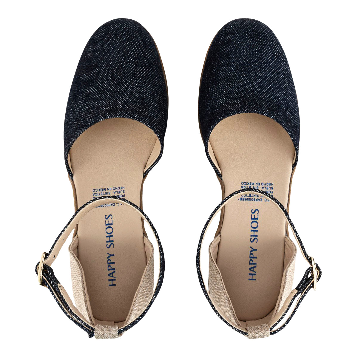 Sandalia Happy Shoes Para Mujer Cerrada 08853