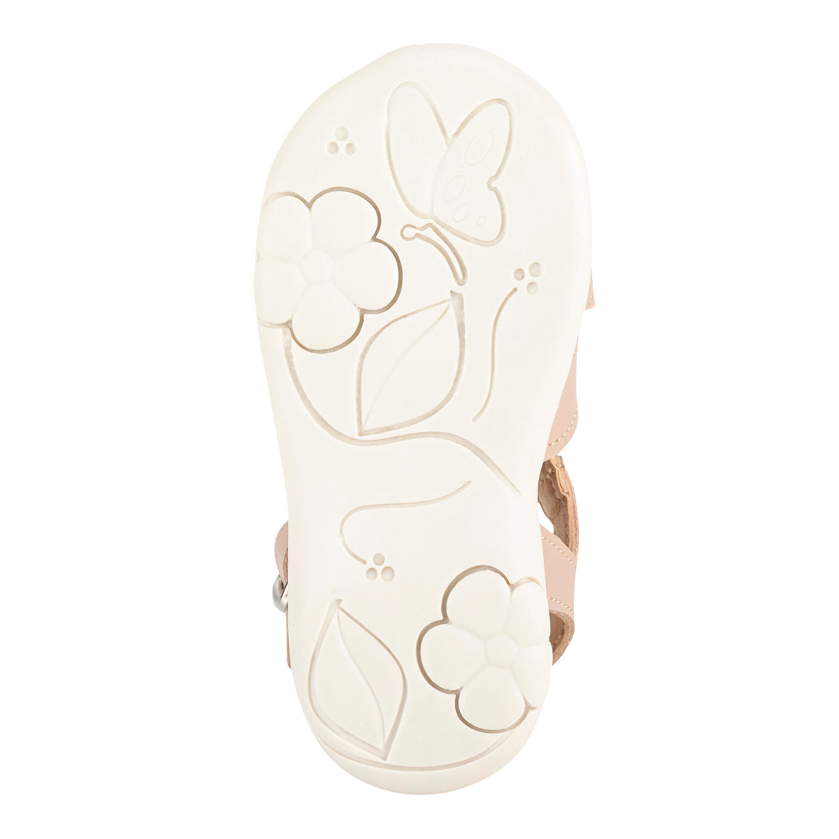 Sandalia Con Flores Para Niña Happy Shoes 08465