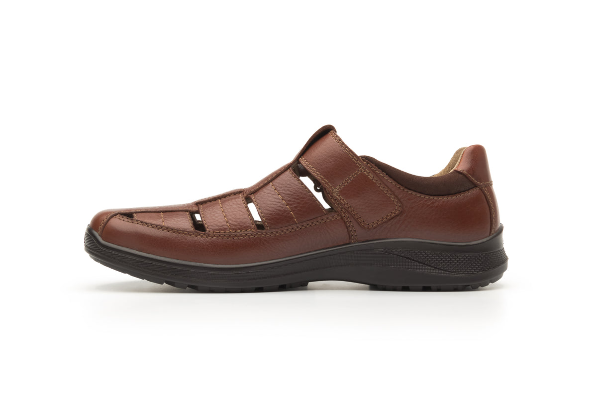 Sandalia Flexi Para Hombre Con Piel Graneada 00115-116 Flexi Sandalias Flexi Calzado con Estilo en México