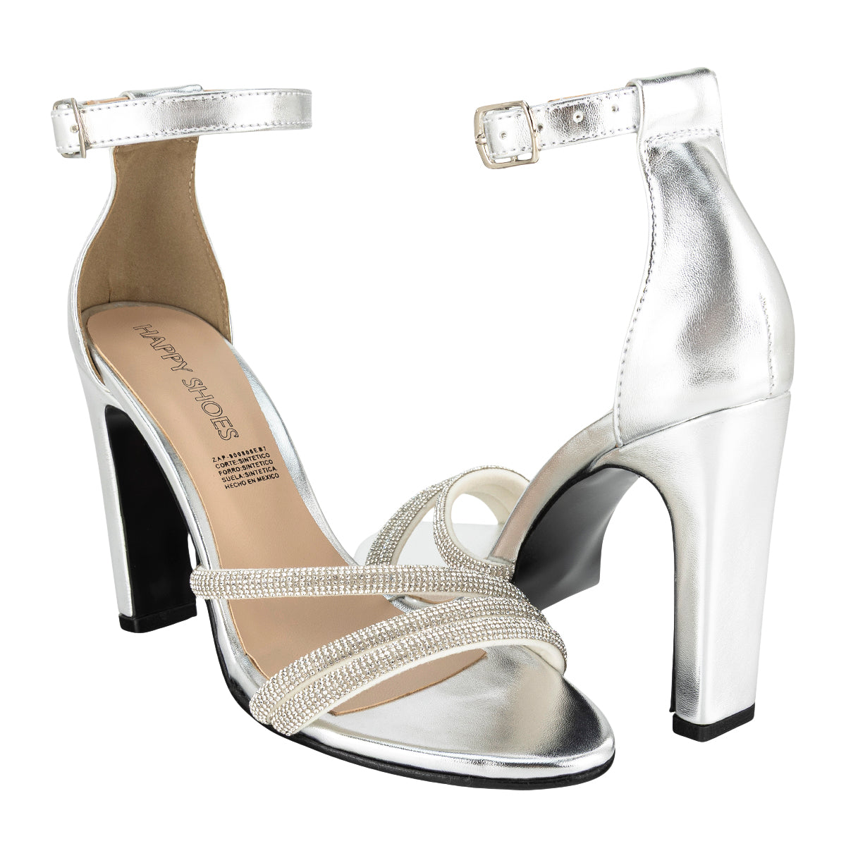 Sandalia Elegante Fiesta Para Mujer Happy Shoes 08251