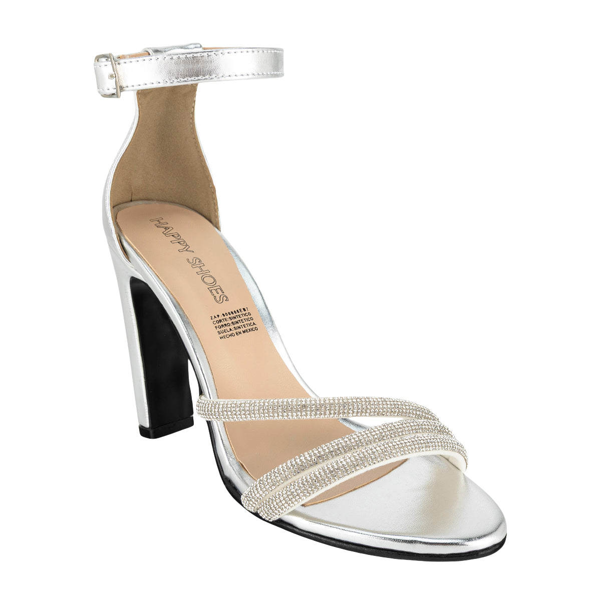 Sandalia Elegante Fiesta Para Mujer Happy Shoes 08251