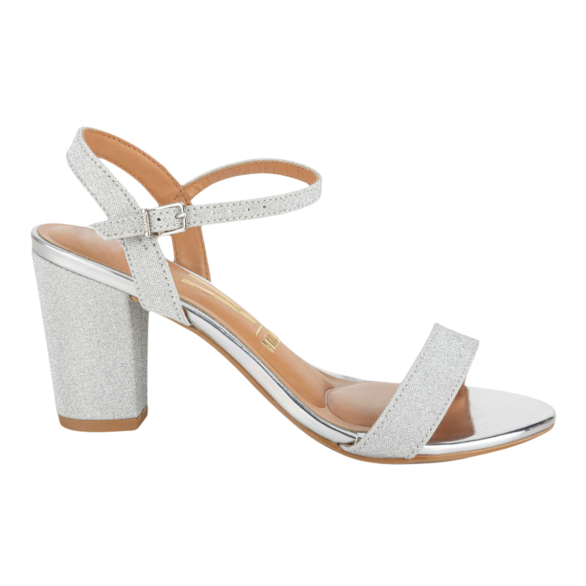 Sandalia Fiesta Graduación Glitter Para Mujer Vizzano 06469/70 Vizzano Sandalias Vizzano Calzado con Estilo en México
