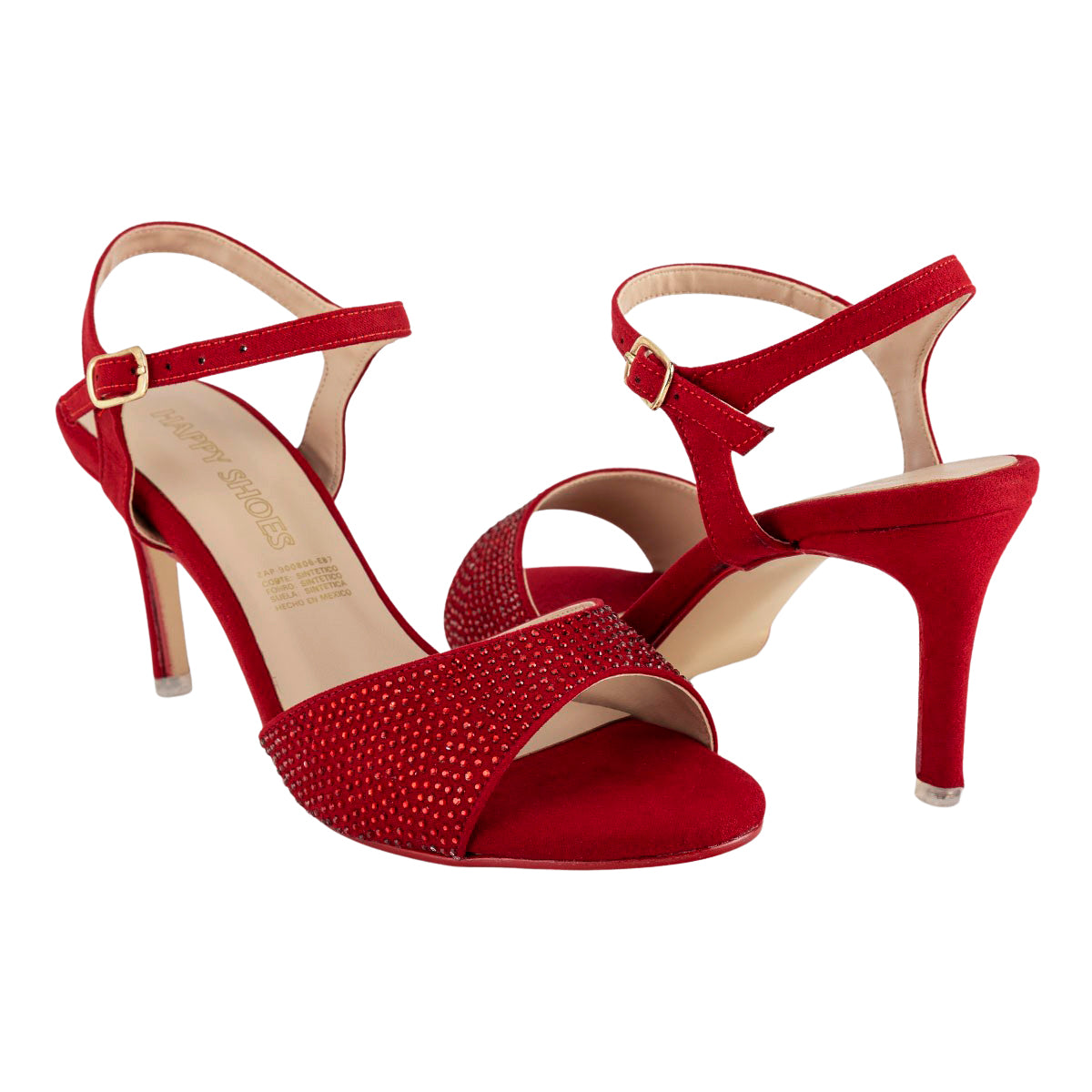 Sandalia Happy Shoes Para Mujer Fiesta Graduación 07250/51 Happy Shoes Sandalias Happy Shoes Calzado con Estilo en México