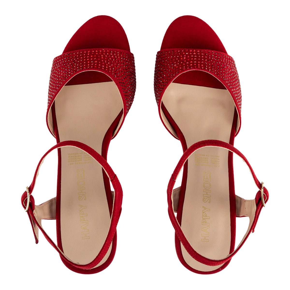 Sandalia Happy Shoes Para Mujer Fiesta Graduación 07250/51 Happy Shoes Sandalias Happy Shoes Calzado con Estilo en México