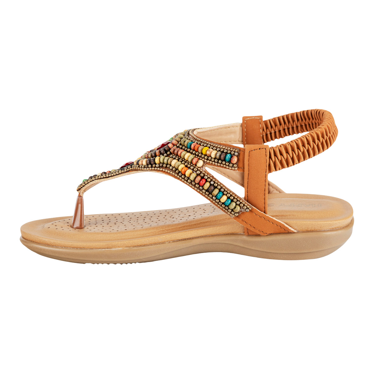 Sandalia Pedrería Para Mujer Happy Shoes 08420