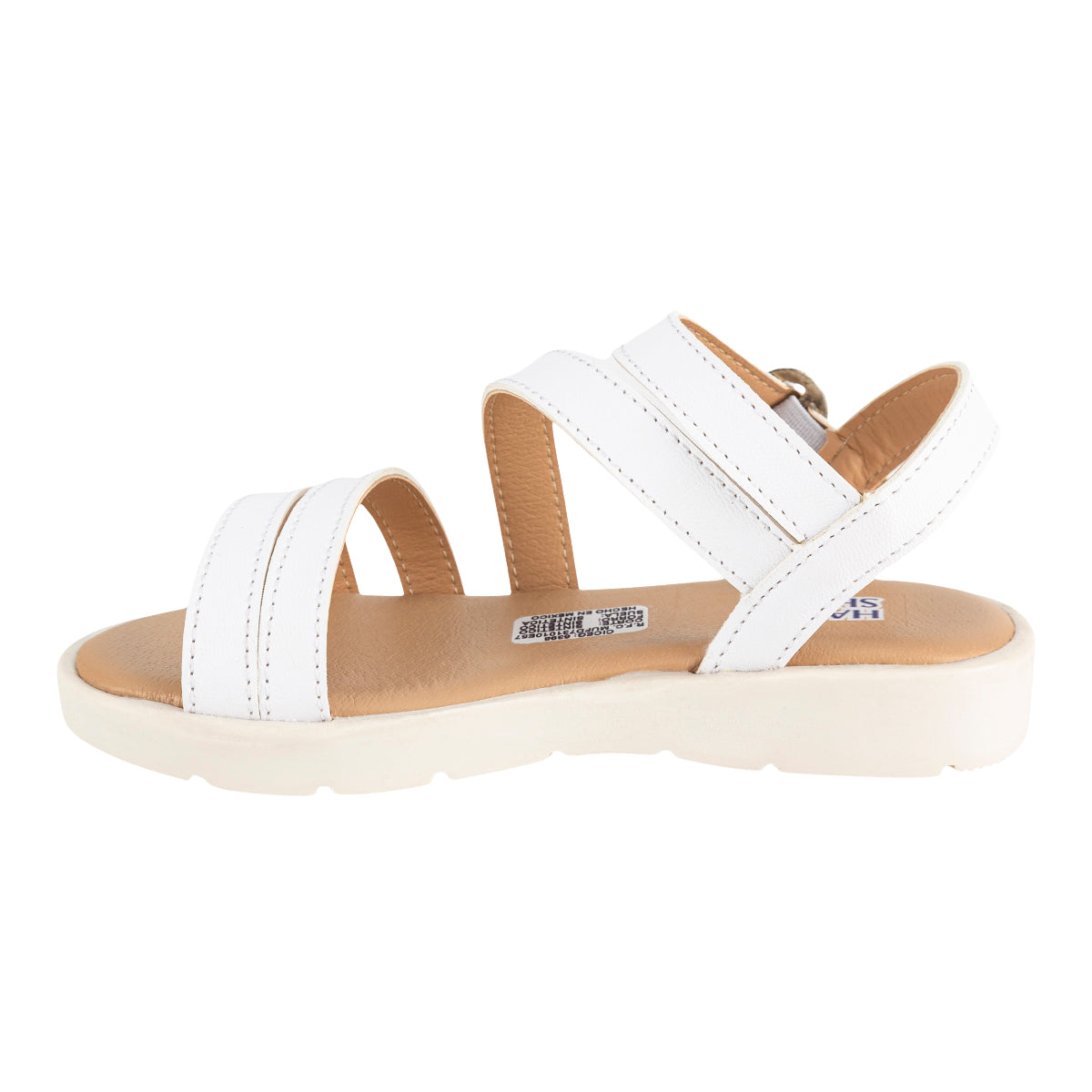 Sandalia Plana Corazón Para Niña Happy Shoes 08471