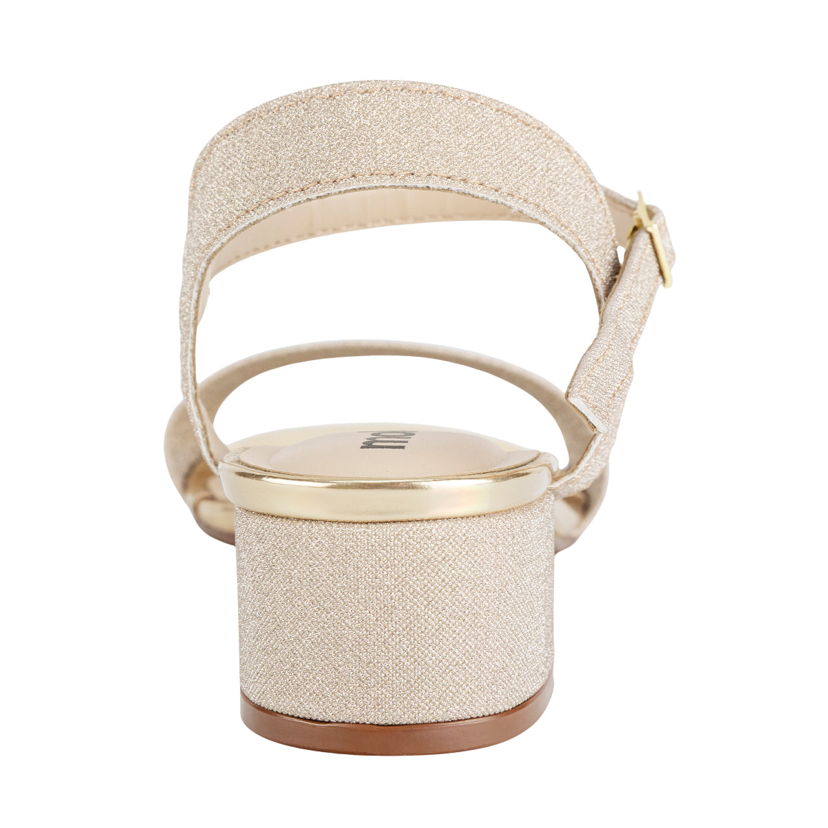 Sandalia Silver Glitter Para Mujer Moleca 08130-31