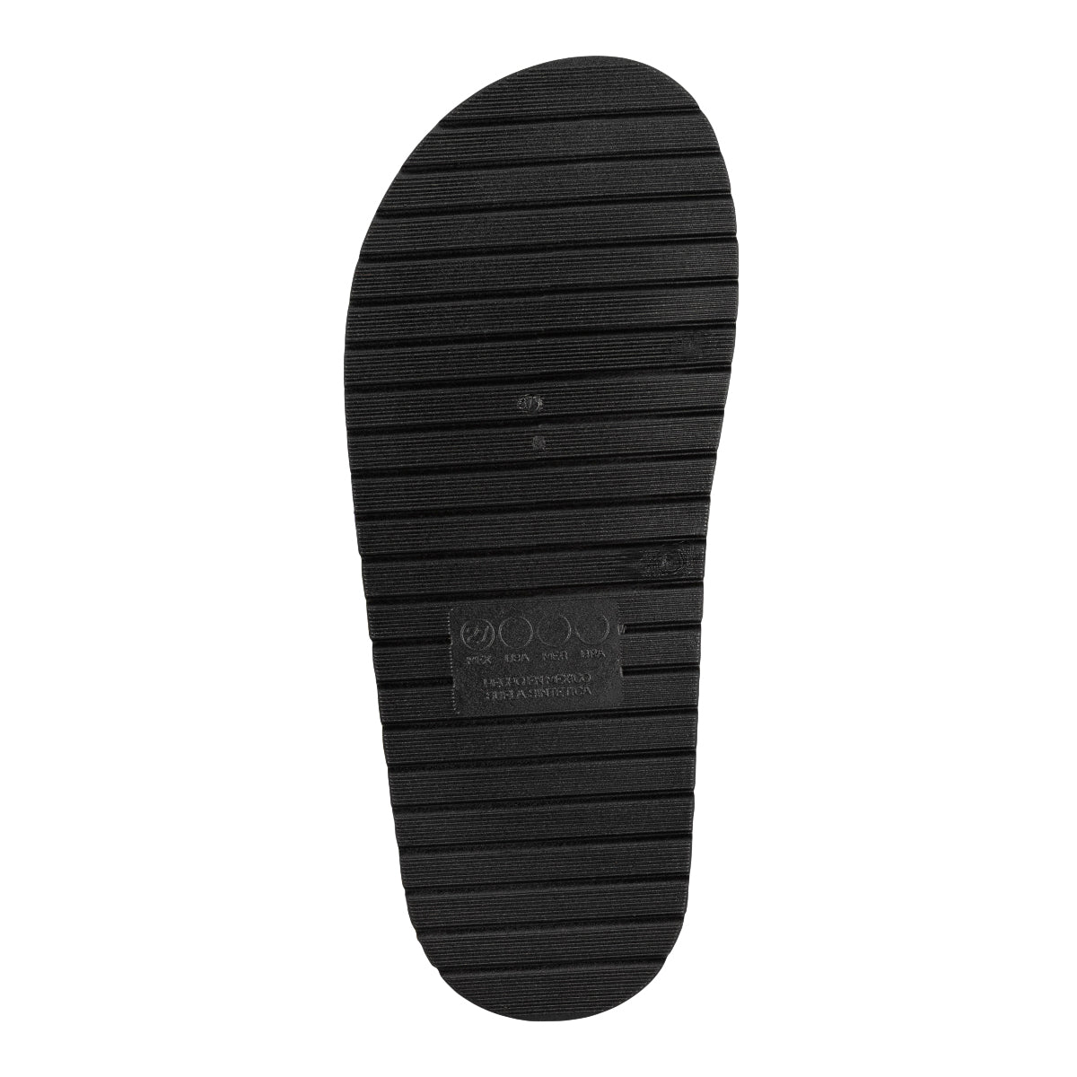 Sandalia Slide Hebilla Para Hombre Viamoda 08480