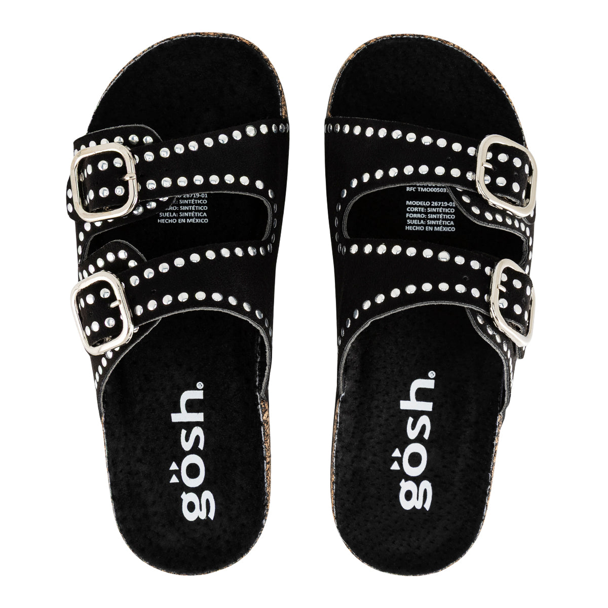 Sandalia Tachuela Boho Para Mujer Gosh 08698