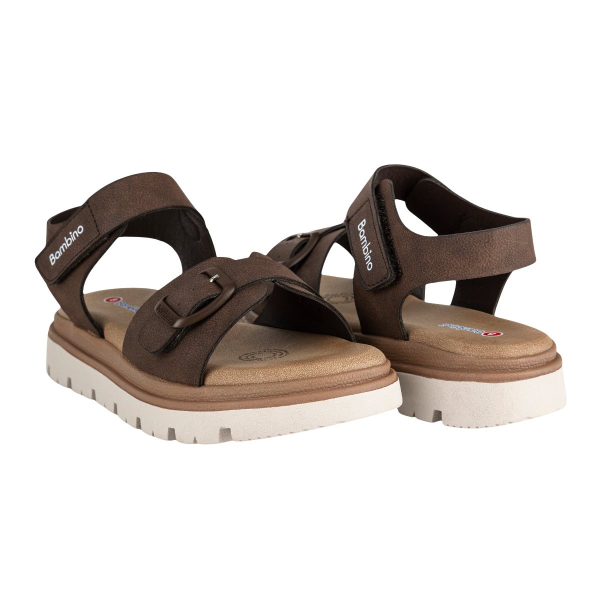 Sandalia Track Ajuste Doble Para Niña Bambino 08503