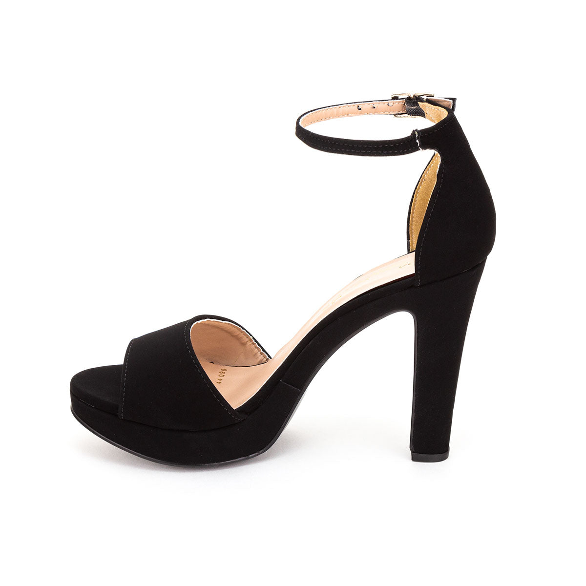 Sandalia Zapatilla Vestir Fiesta Graduación Mujer Tacón Alto Damita 02056-02062 Damita Sandalias Damita Calzado con Estilo en México