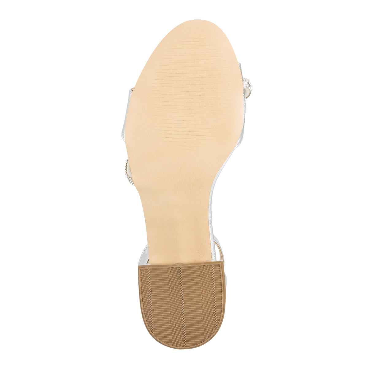 Sandalia Ajuste al Tobillo Brillo Para Mujer 08991