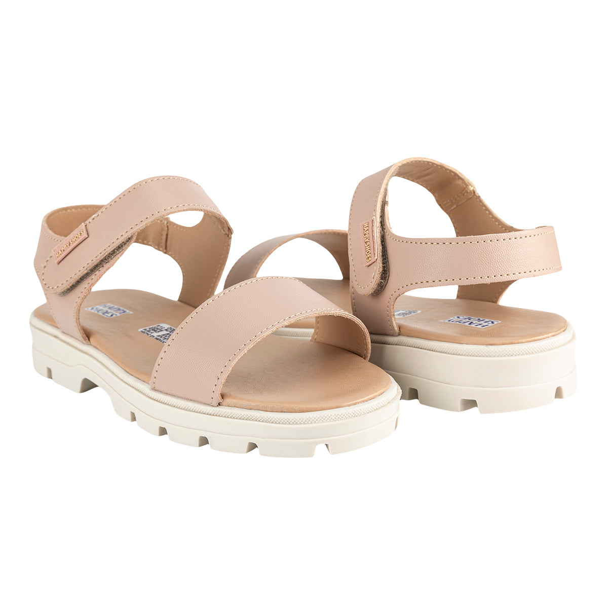 Sandalia Dentada Plana Para Niña Happy Shoes 08474