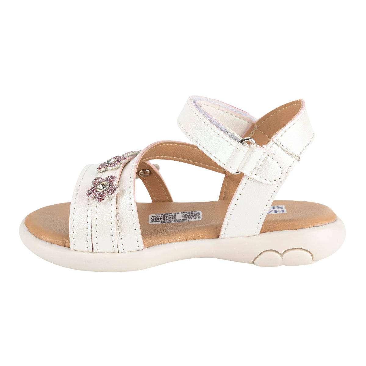 Sandalias Tornasoladas Para Niña Happy Shoes 08467