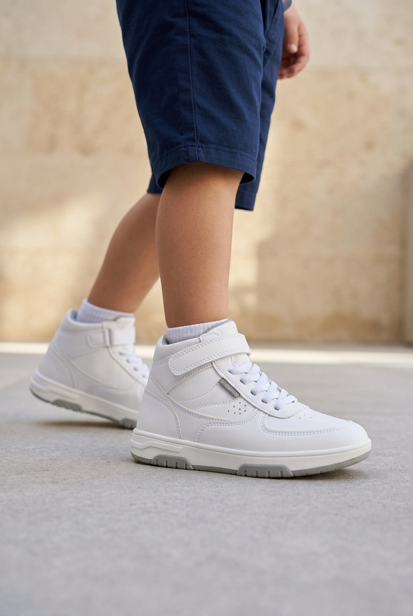 Tenis Bambino Para Niño Bota Blanco 08922