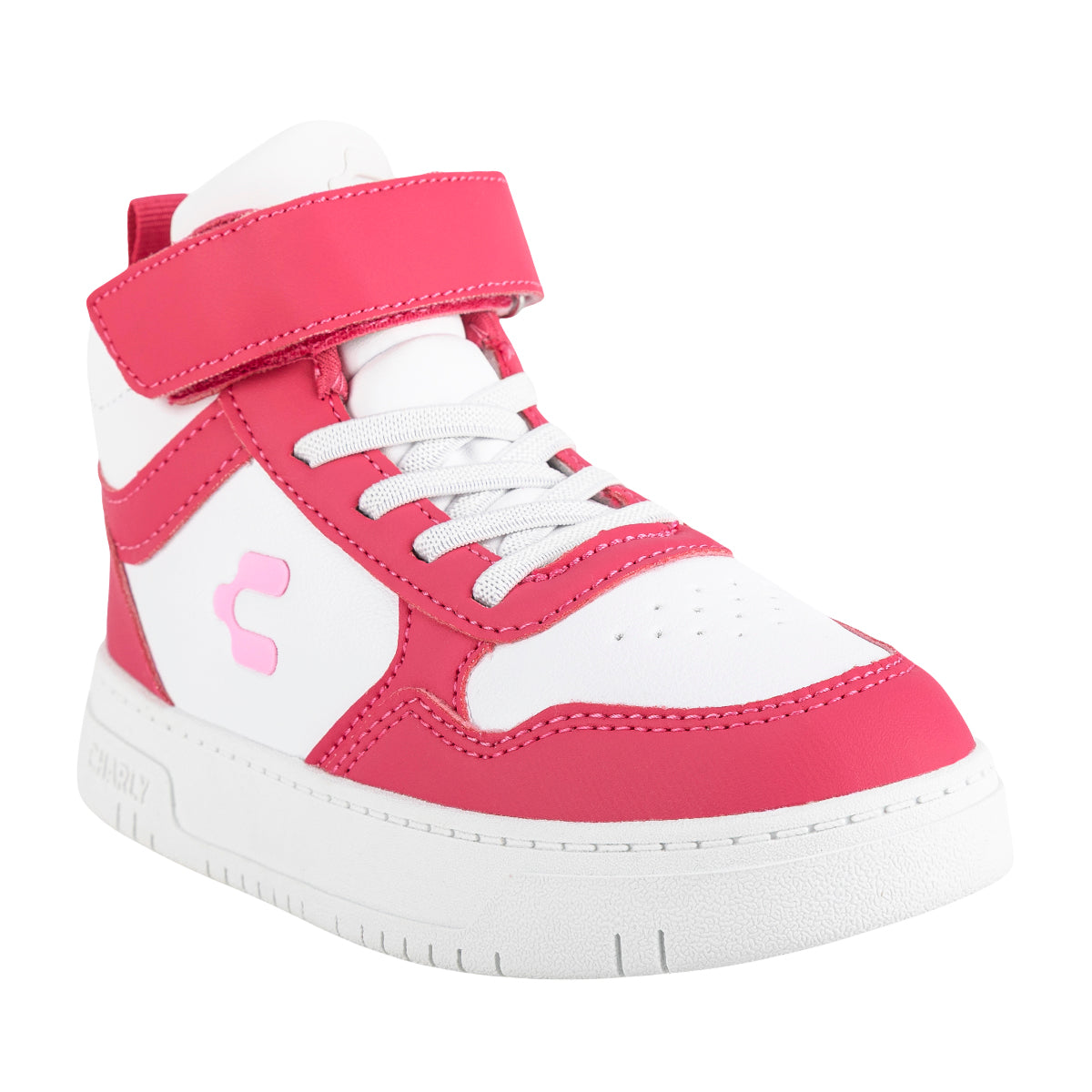 Tenis Blanco Baster Hi City Para Niña Charly 08278-79