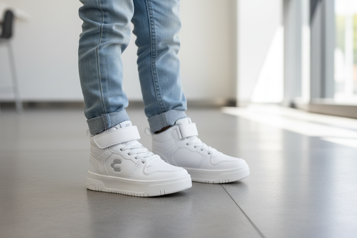 Tenis Blancos Charly Para Niño Shuvit Skurban 08764