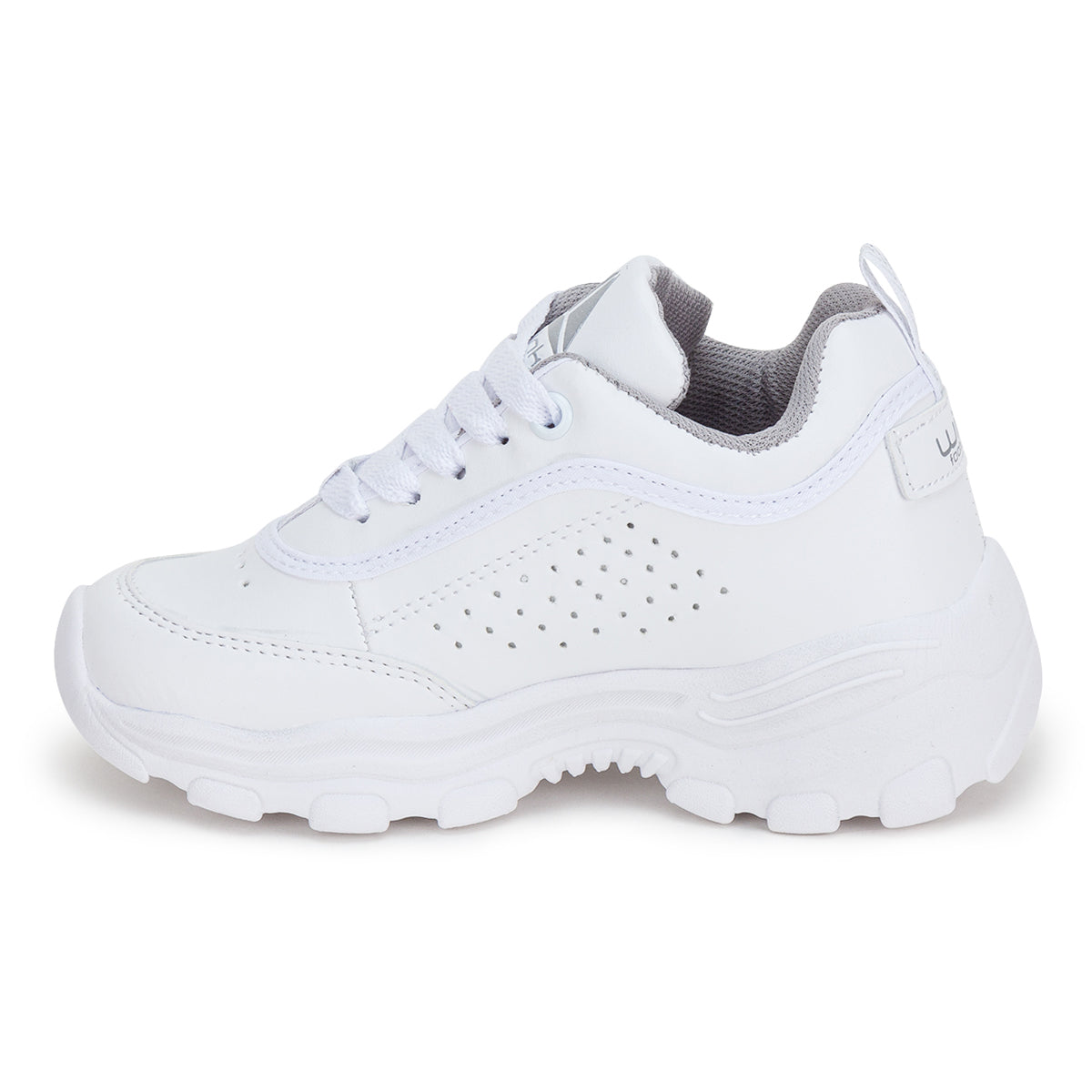 Tenis Blancos Escolar Moda Para Niña Joven Wink 01572 Wink Tenis Wink Calzado con Estilo en México