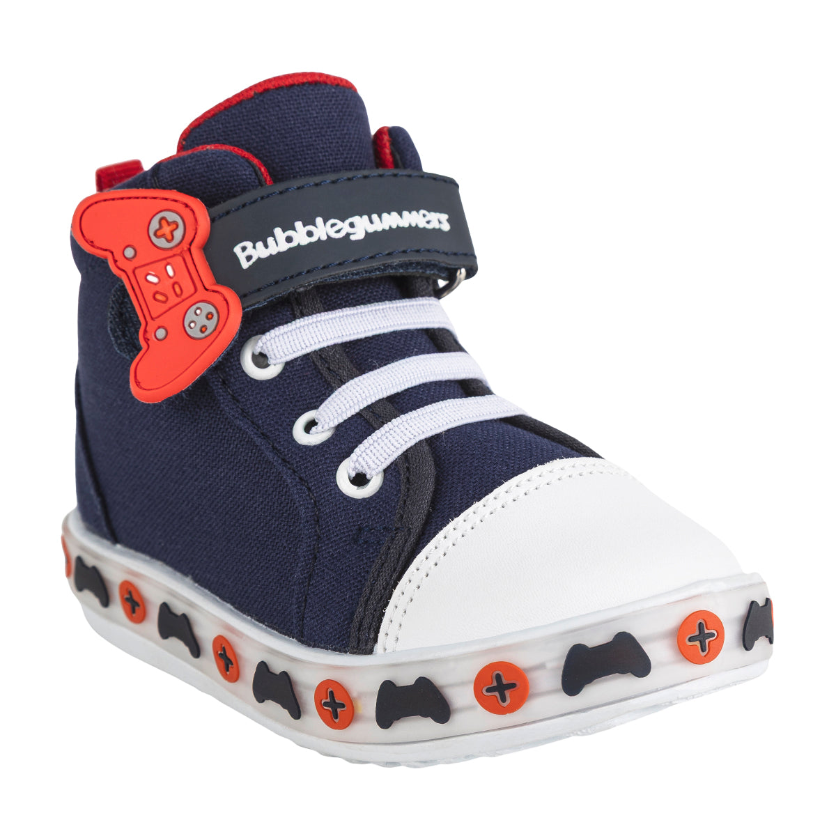 Tenis Bubble Gummers Para Niño Gamer Luces Led 09482