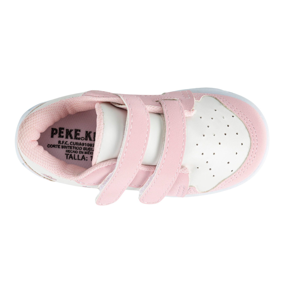 Tenis Capibara Flores Luz Led Para Niña Peke Kids 09495