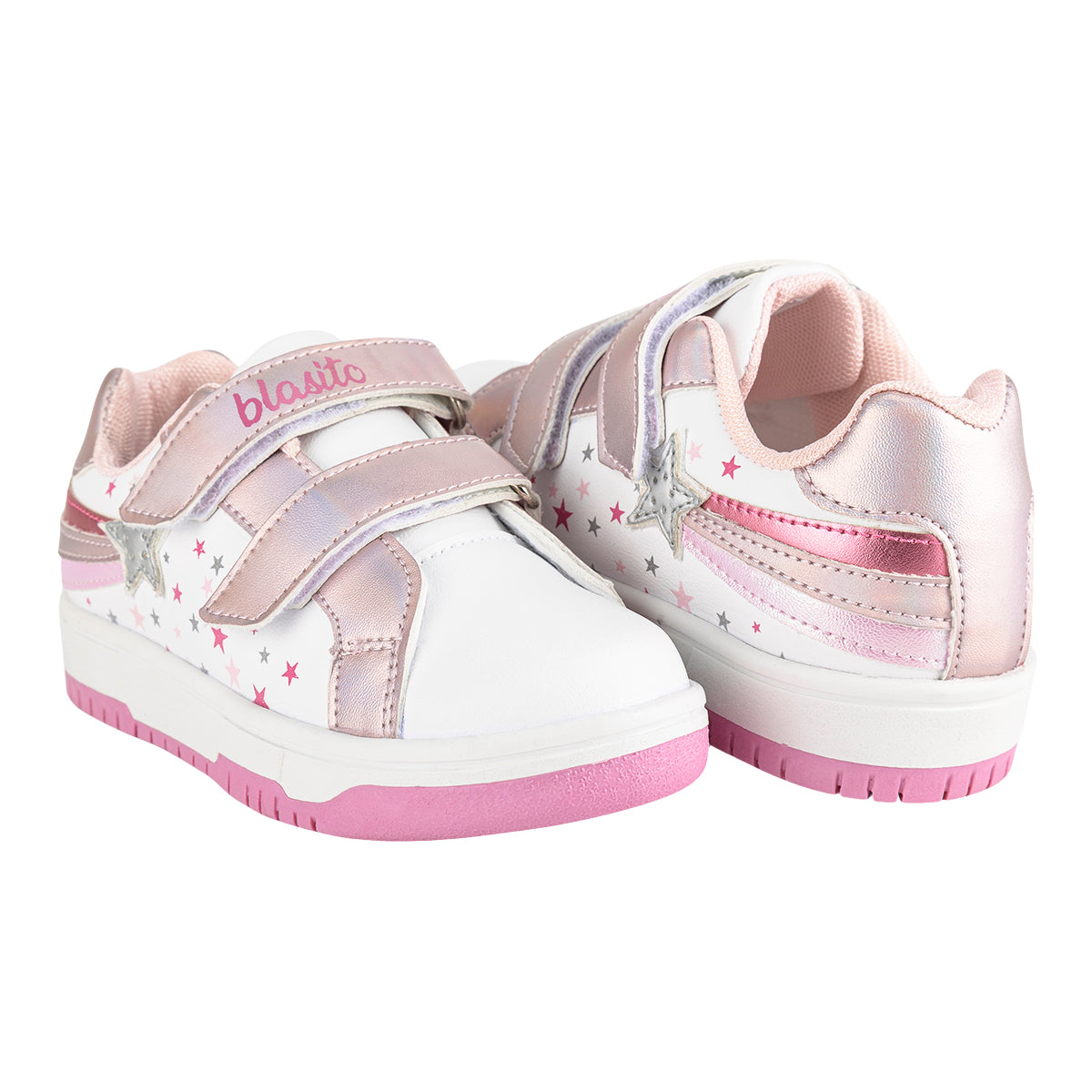 Tenis Casual Estrellas Para Niña Blasito 08555