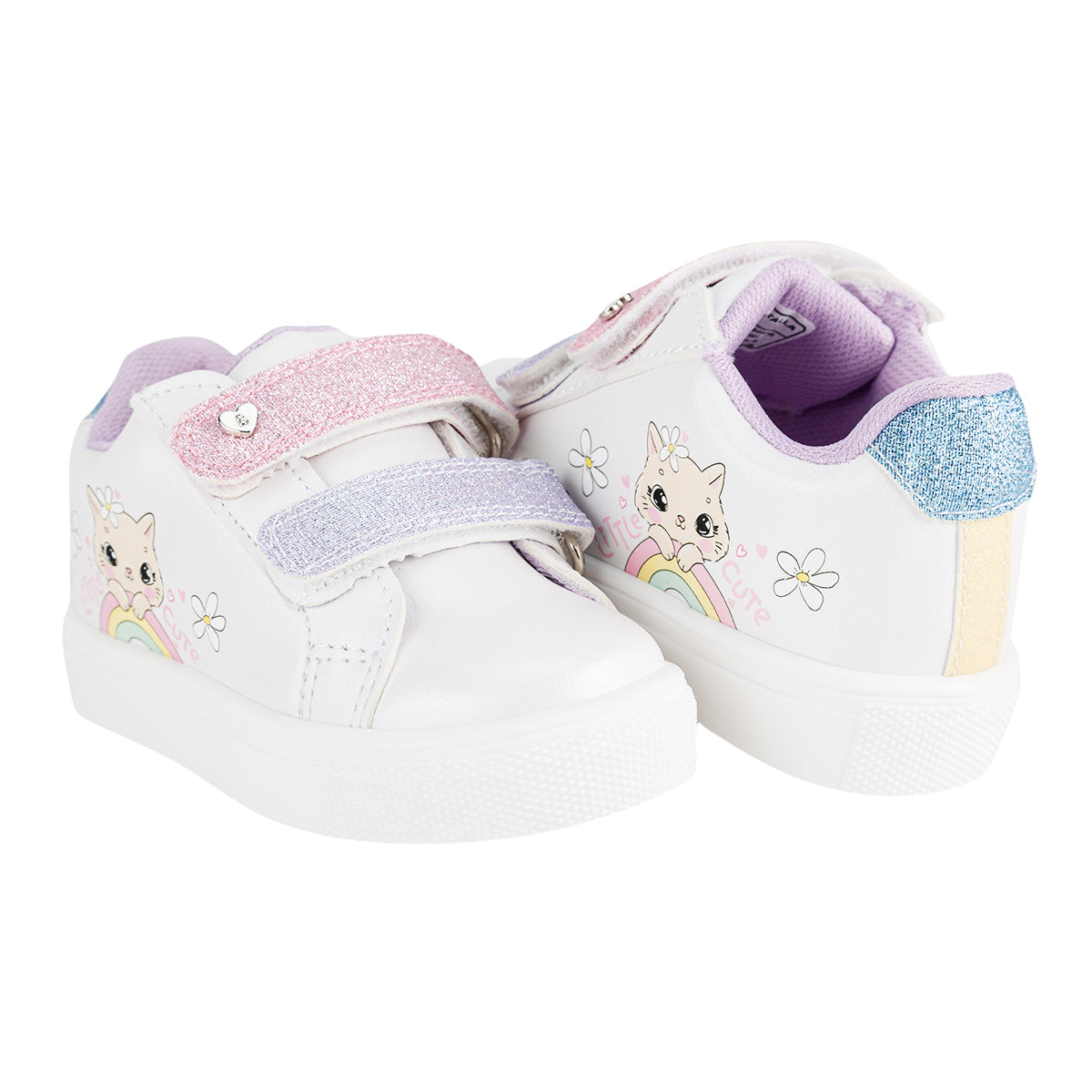 Tenis Casual Gatito Para Niña Bambino 08504