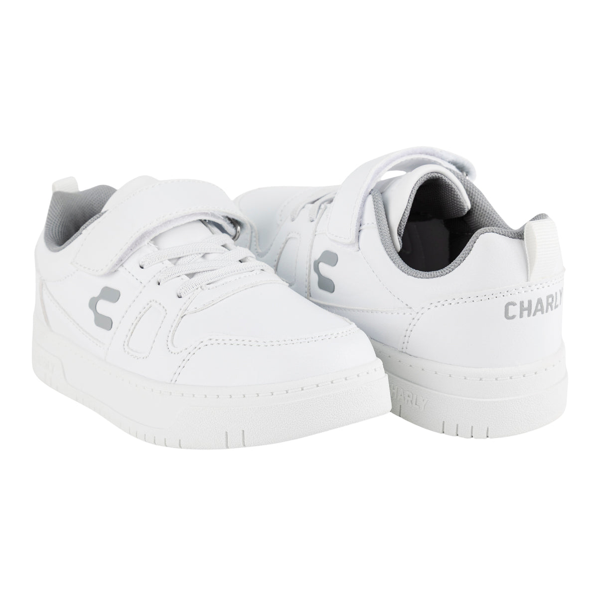 Tenis Charly Blancos Zlip Para Niño 09161