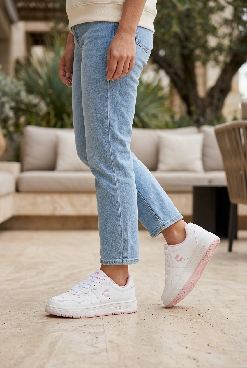 Tenis Charly Para Mujer Urbanos Rosa Pastel 09898 Charly Tenis Charly Calzado con Estilo en México