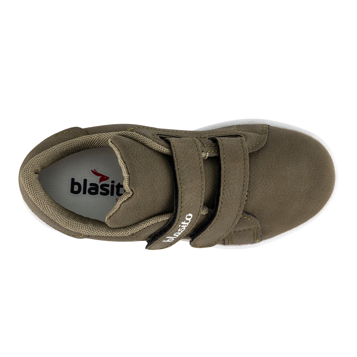 Tenis Choclo Militar Para Niño Blasito 08557