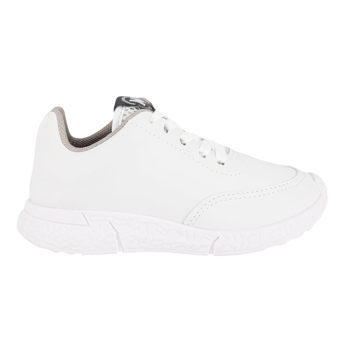 Tenis Blancos Escolar Deportivo Para Niño Molekinho 08935
