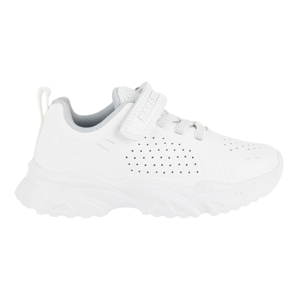 Tenis Escolar Blanco Para Niño Karsten 09420
