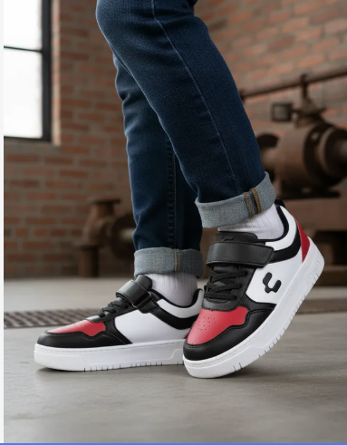 Tenis Grand Escolar Blanco Niño Charly 08282-83