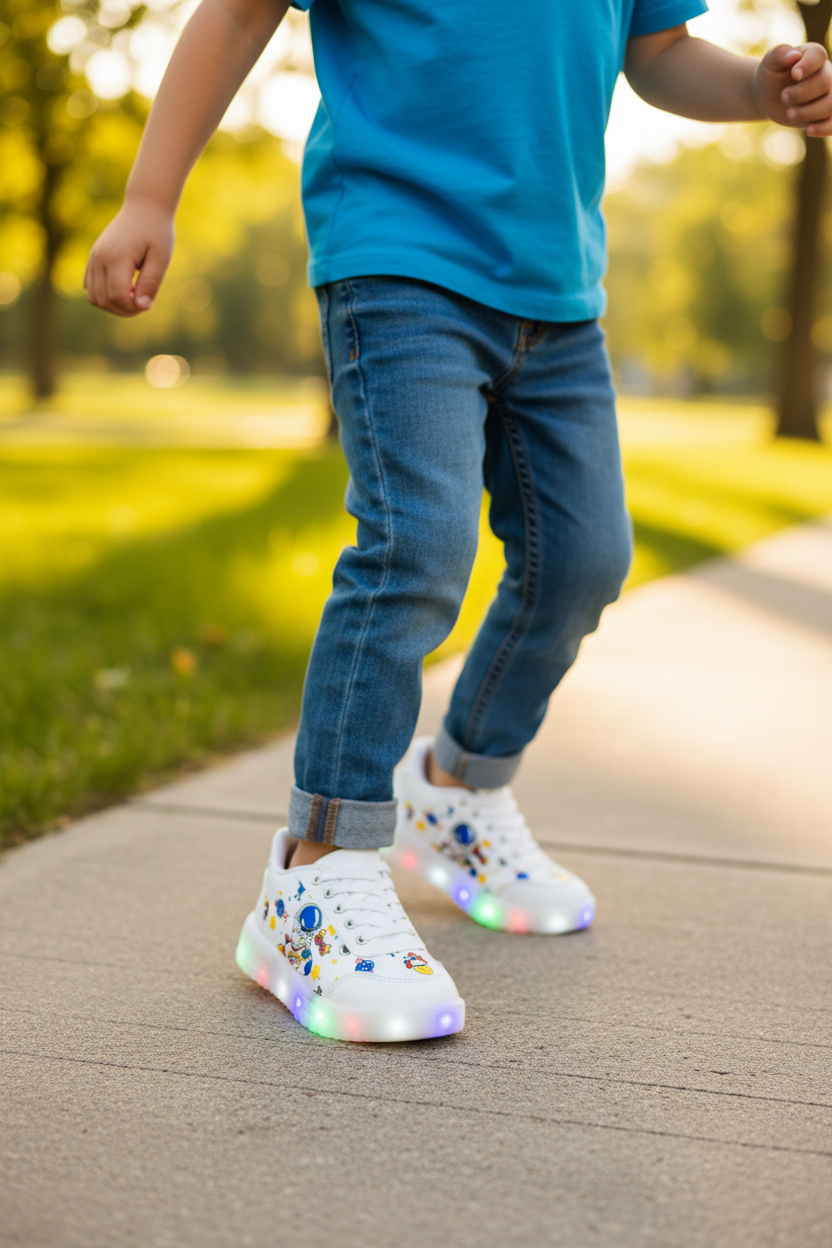 Tenis Happy Shoes Para Niño Aventura Espacial 09074