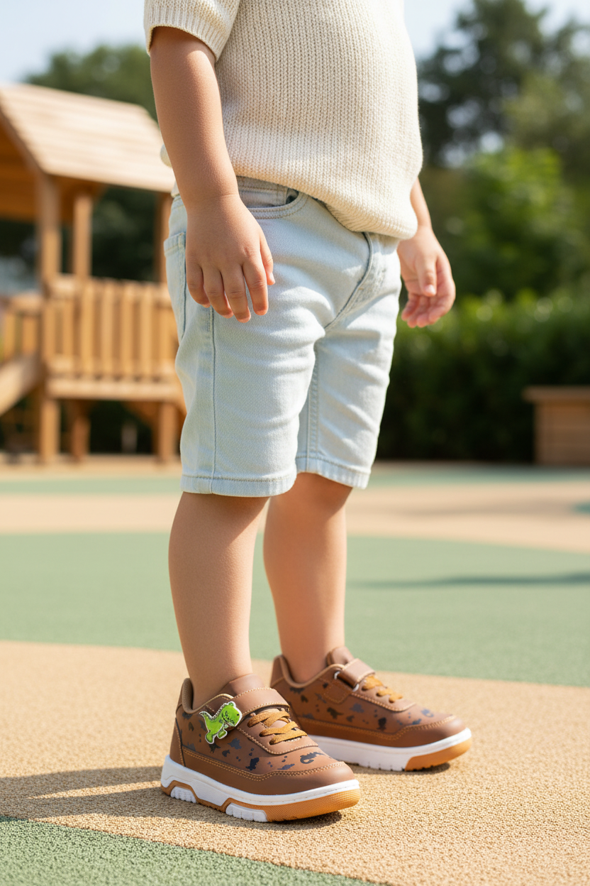 Tenis Happy Shoes Para Niño Dinosaurio 09076