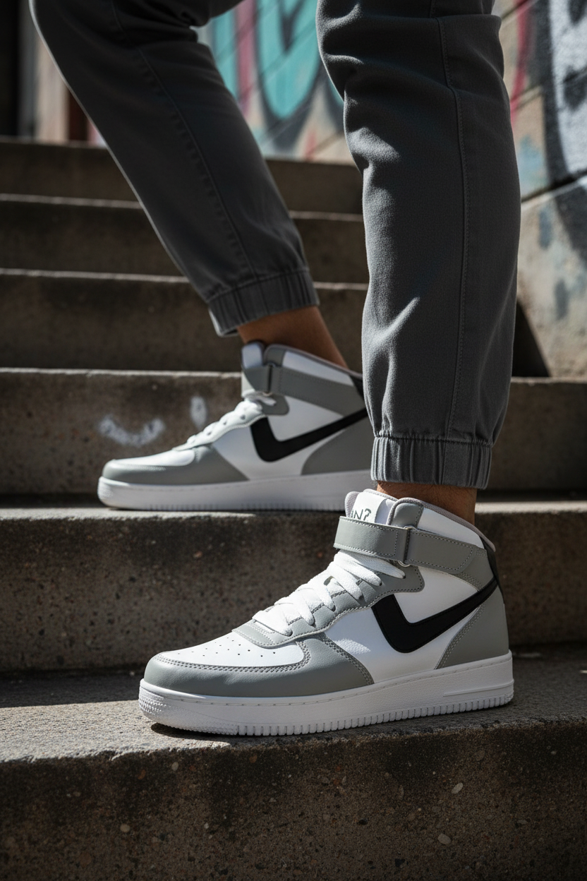 Tenis Urban HighTop Para Niño Happy Shoes 07059