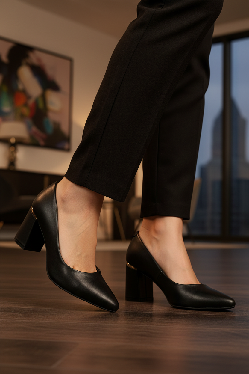 Zapatilla Vestir Para Mujer Puntal Lady Paulina 06206