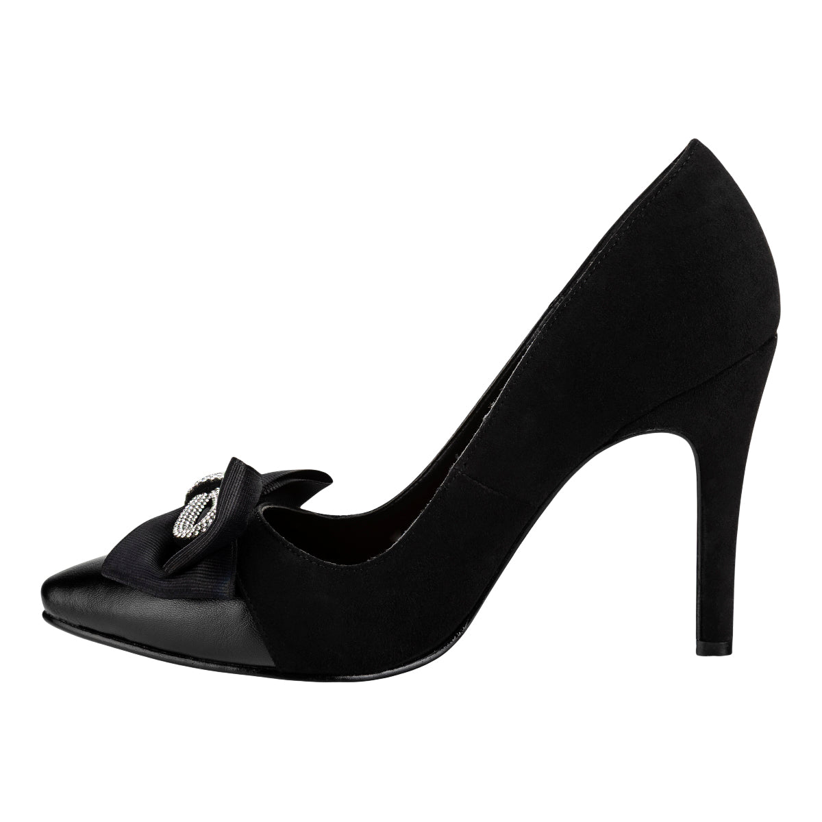 Zapatilla Tacón Moño Para Mujer Happy Shoes 08938