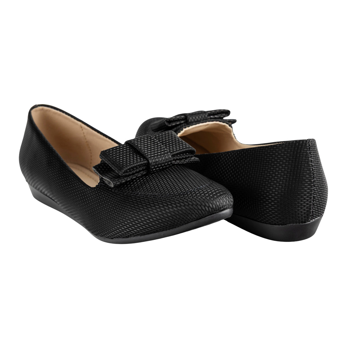Zapato Balerina Con Moño Para Mujer Caramel 08983