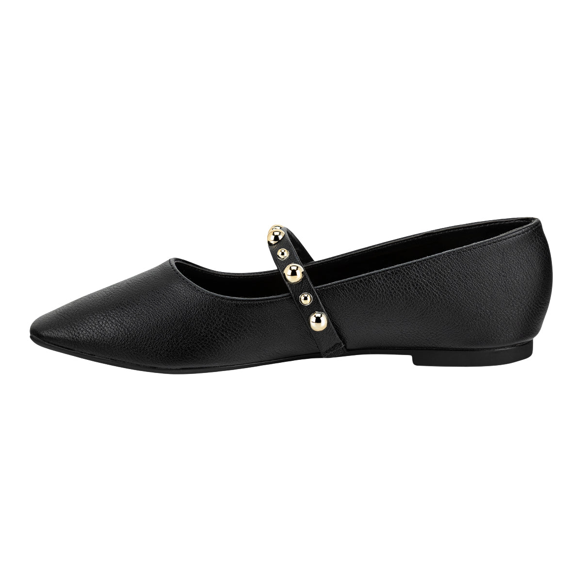 Zapato Happy Shoes Para Mujer Balerina Tachuelas 08901-02