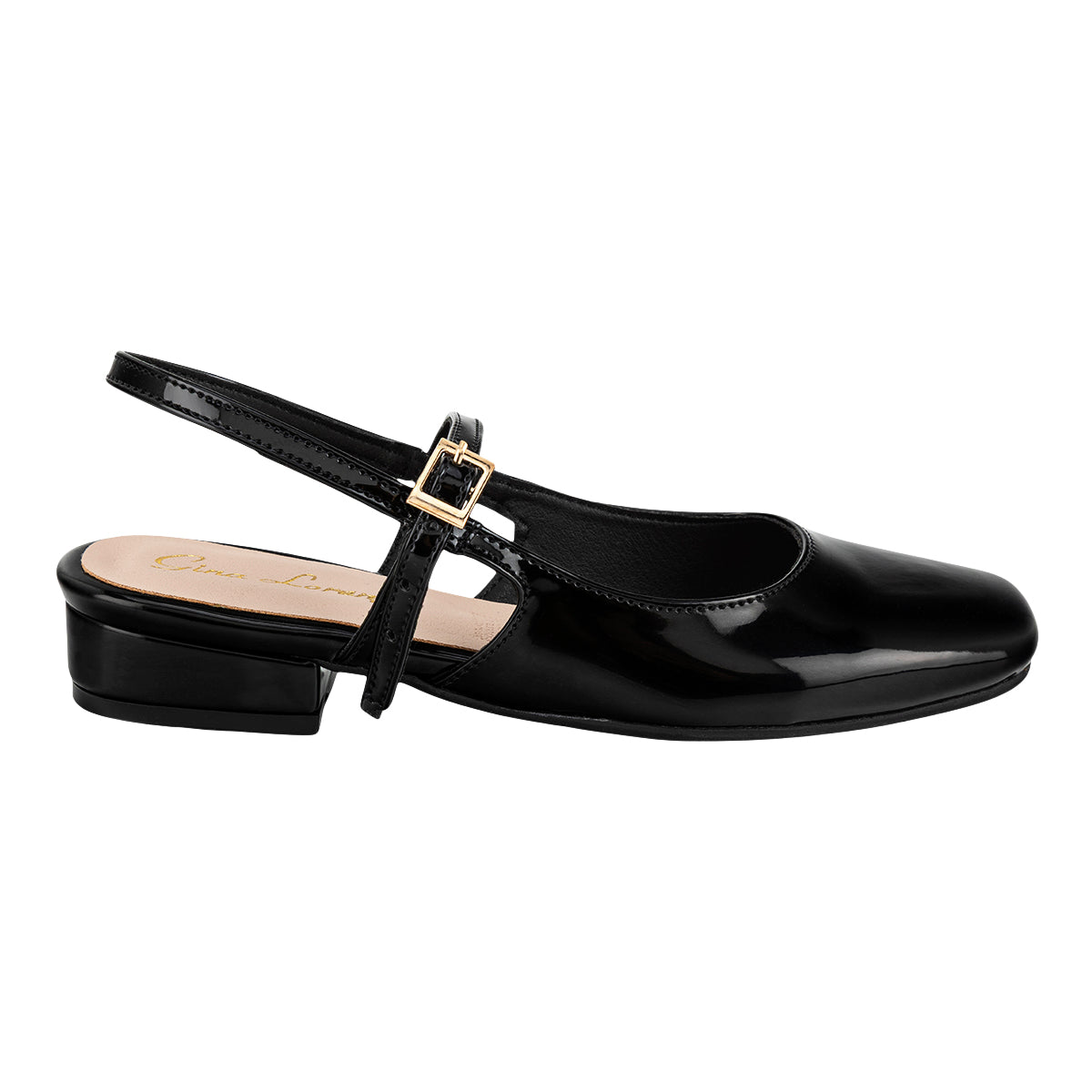 Zapato Balerina Tacón Bajo Dama Gina Loren 06163